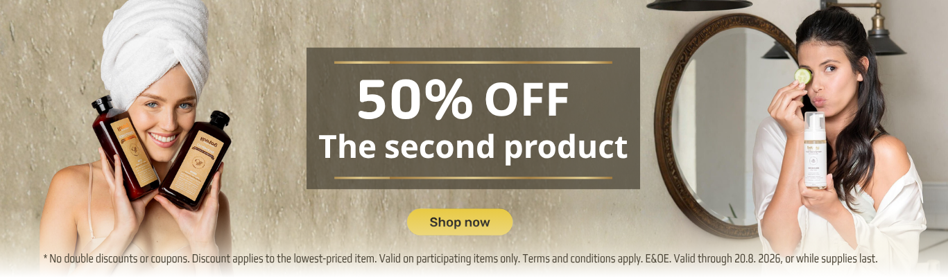 50% off second product