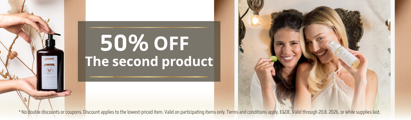 50% off second product